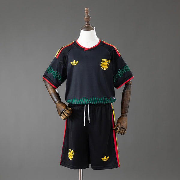 Kids Jamaica Away Jersey 2026 World Cup Football Kit Soccer Shirt