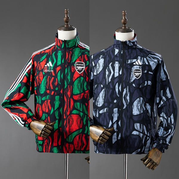 Arsenal Windbreaker 2025/26 Reversible Football Kit