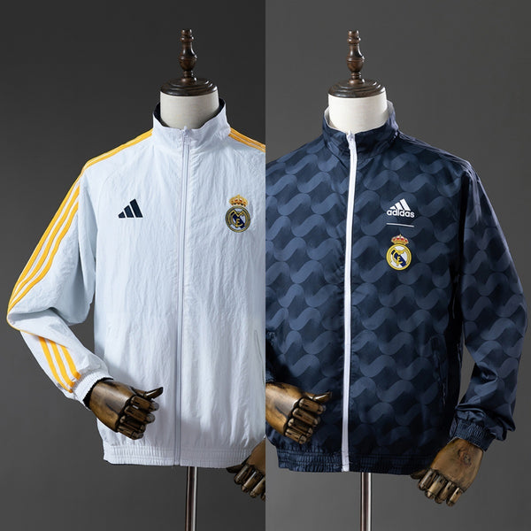 Real Madrid Windbreaker 2025/26 Reversible Football Kit