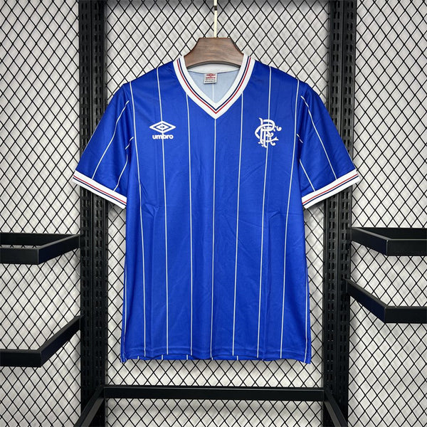 Retro Rangers Home Kit 1982 1984 Football Jersey
