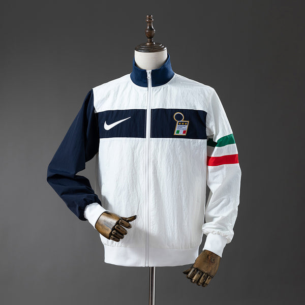 Italy Windbreaker 2025/26 White Football Kit