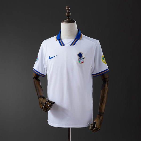 Italy Jersey 1996 Away Retro Football Kit