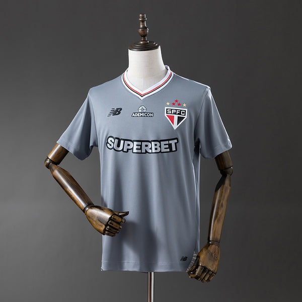 Sao paulo Jersey 25/26 Grey Football Kit