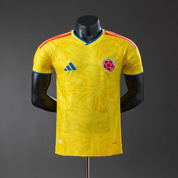 Player Version Colombia Jersey 2026 World Cup Home Football Kit Soccer Jersey