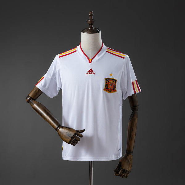 Spain Away Jersey 2011-12 Retro Football Kit Soccer Shirt