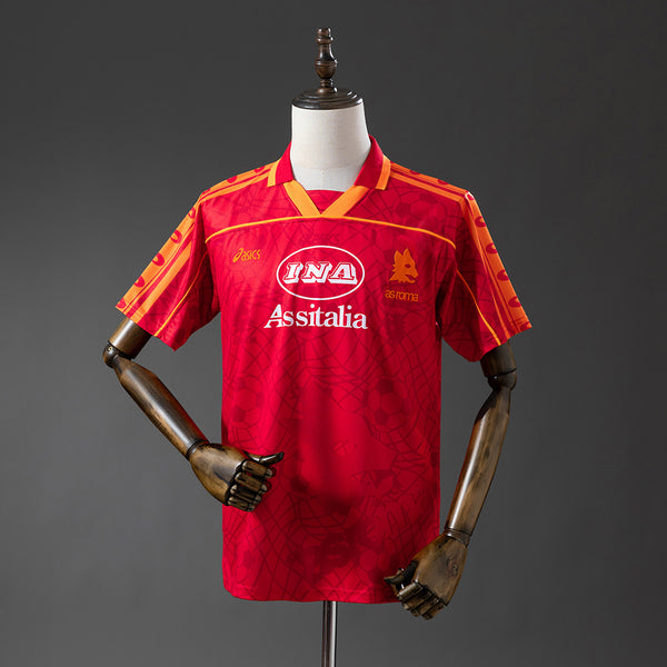 Rome Jersey 1995-96 Home Retro Football Kit