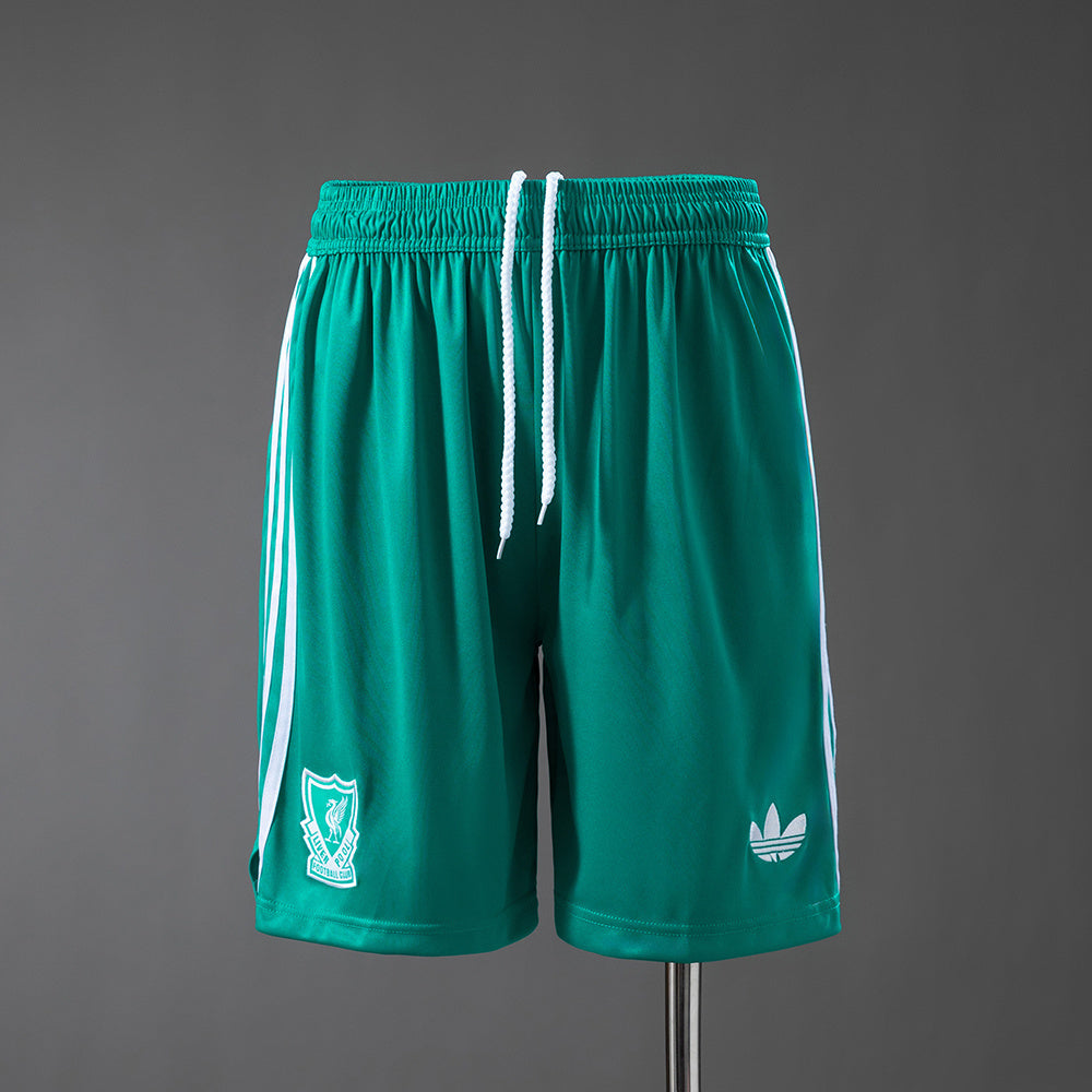 Liver Green Shorts 25/26 Football Kit Soccer Shorts
