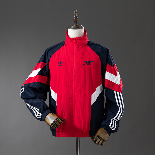 Arsenal Windbreaker 2025/26 Red Football Kit