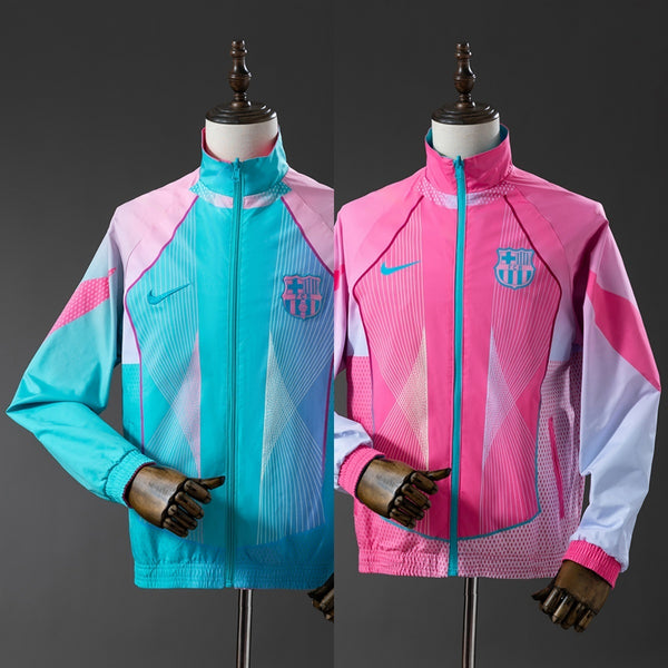 Barcelona Windbreaker 2025/26 Reversible Football Kit