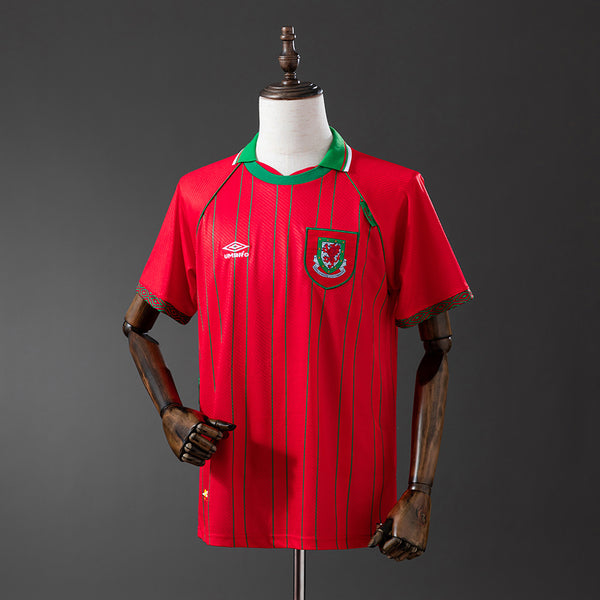 Wales Jersey 1994 Home Retro Football Kit