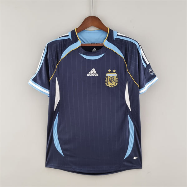 Argentina Jersey Away Kit 2006 Retro Football Team Soccer Shirt