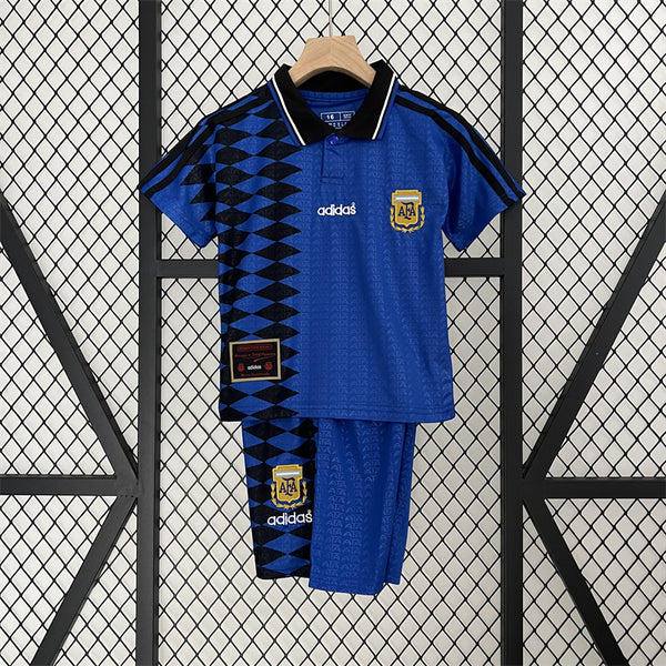 Retro Kids Argentina Away Jersey 1994