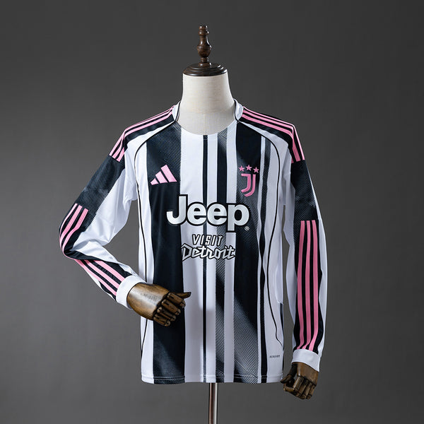 JUV Jersey 25/26 Home Football Kit Long Sleeves