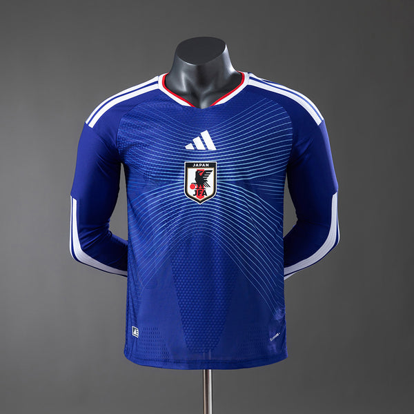 Player Version Japan Home Jersey 2026 World Cup Football Kit Long Sleeves