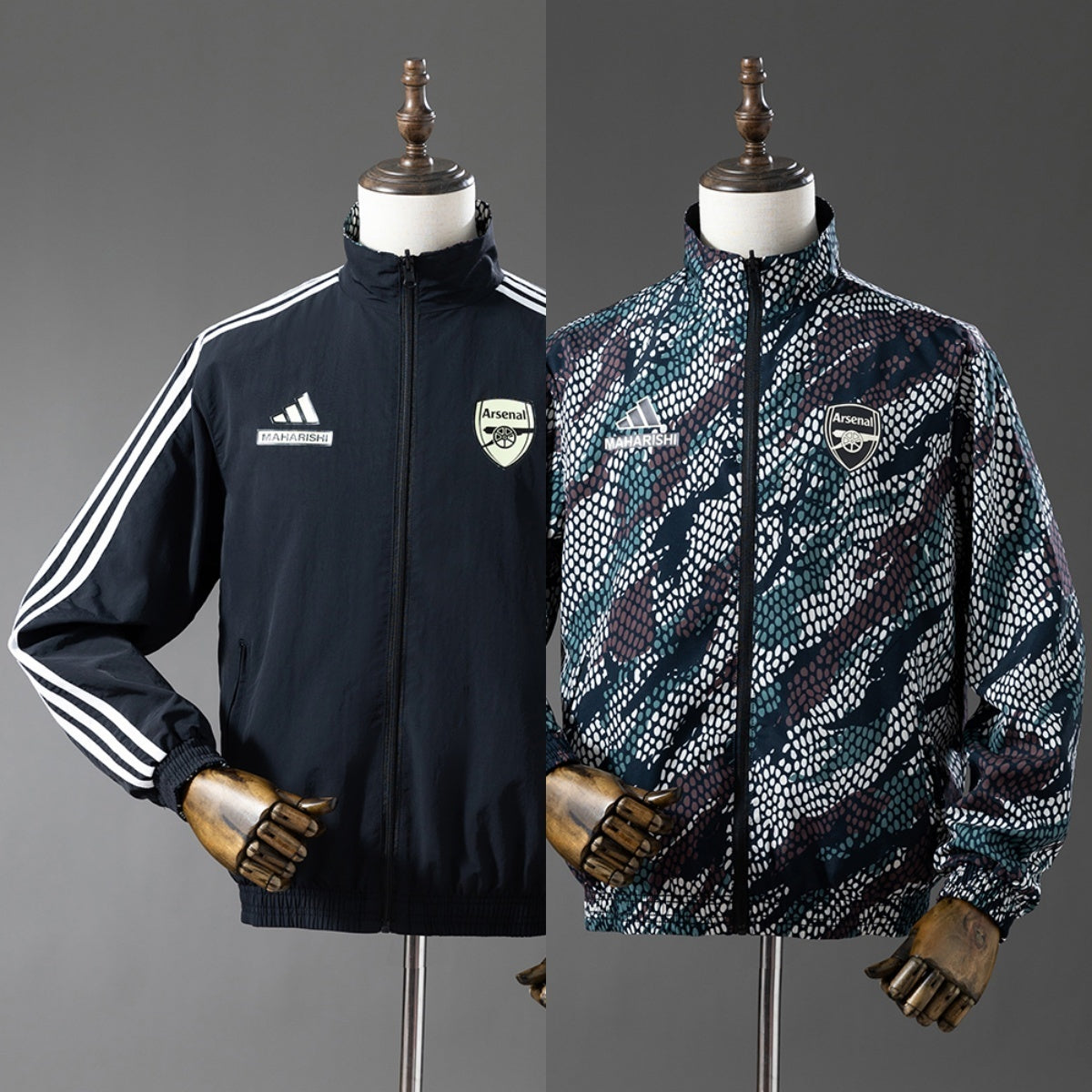 Arsenal Windbreaker 2025/26 Reversible Football Kit
