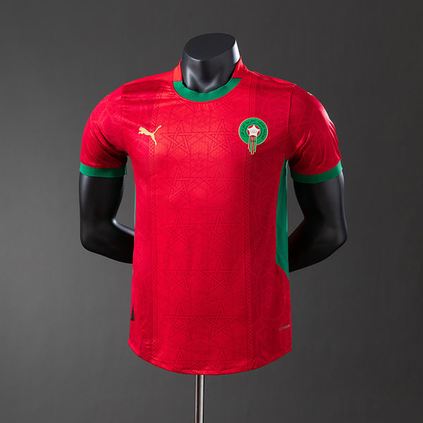 Morocco Jersey 25/26 Home Football Kit Player Version