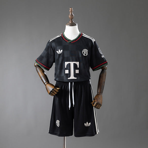 Kids Bayern Munich Third Jersey 25/26 Football Kit Soccer Shirt