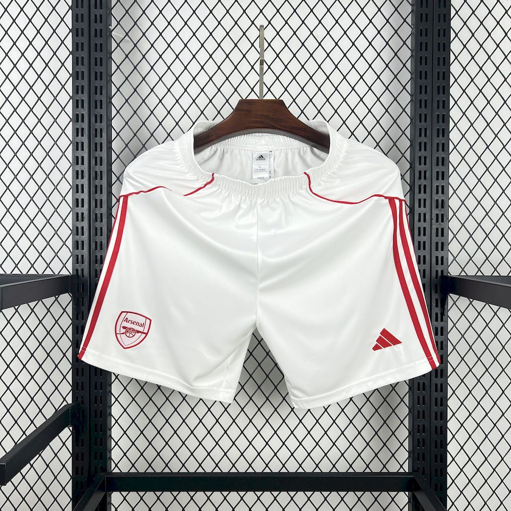 Arsenal Shorts 25/26 Home Football Kit Soccer Shorts