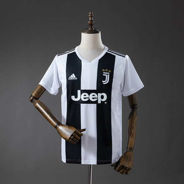 JUV Home Jersey 2018-19 Retro Football Kit Soccer Shirt