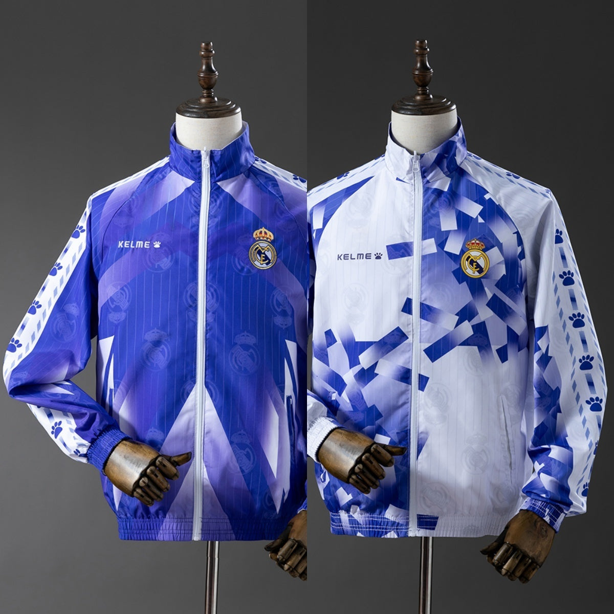 Real Madrid Windbreaker 2025/26 Reversible Football Kit